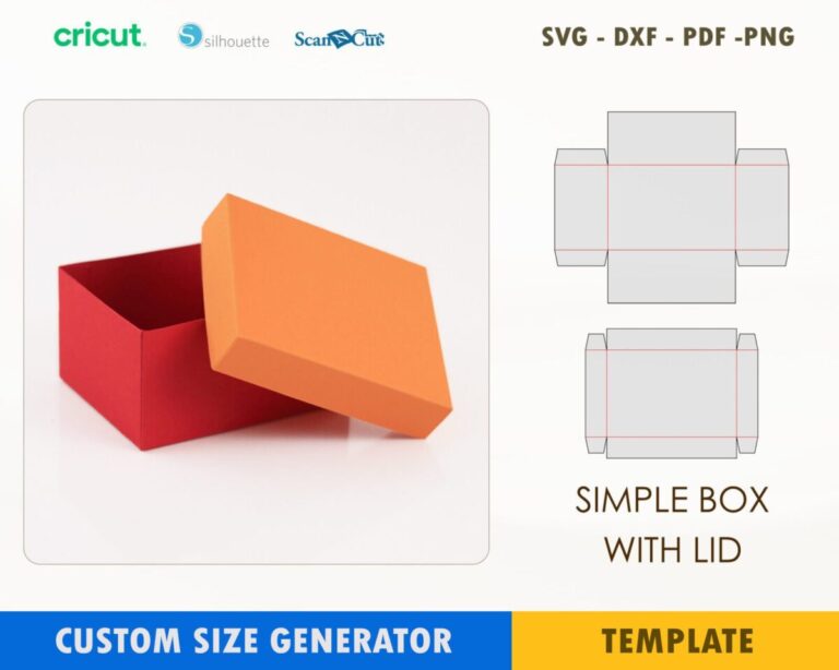 Custom Box Packaging Templates For Cutting Machines And Hand Crafting Custom Box Packaging Templates For Cutting Machines And Hand Crafting