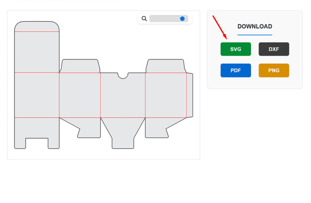 How to upload box SVG templates into Cricut DS