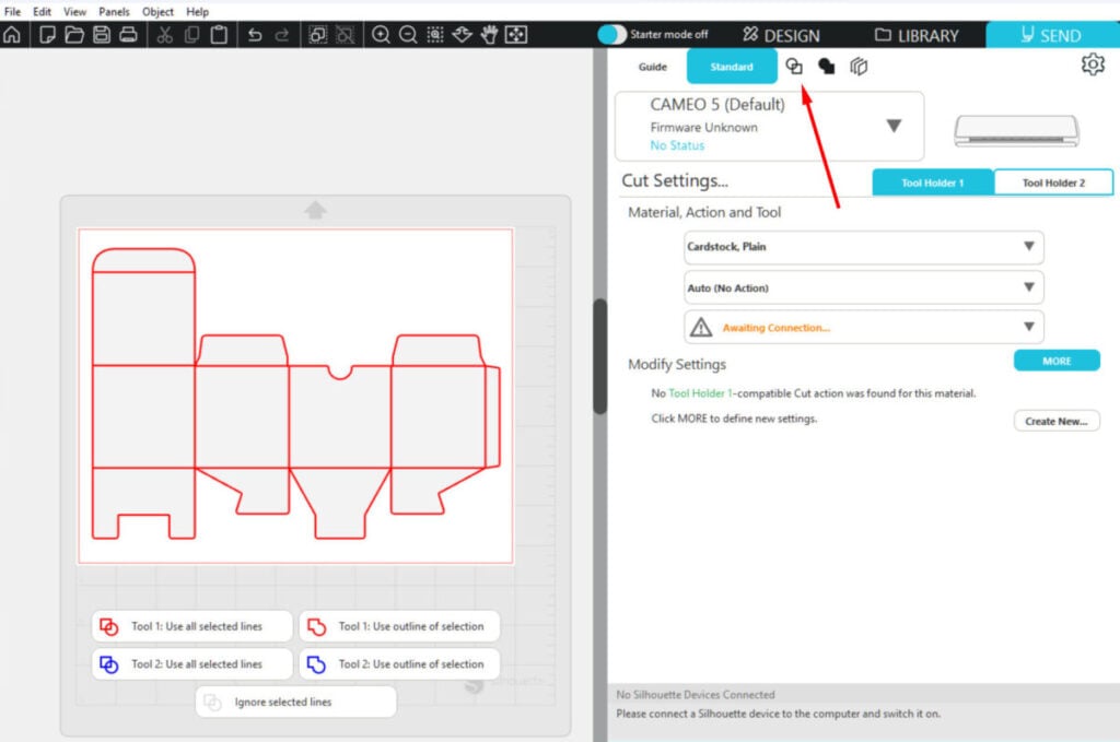 How to cut box SVG templates with Cricut