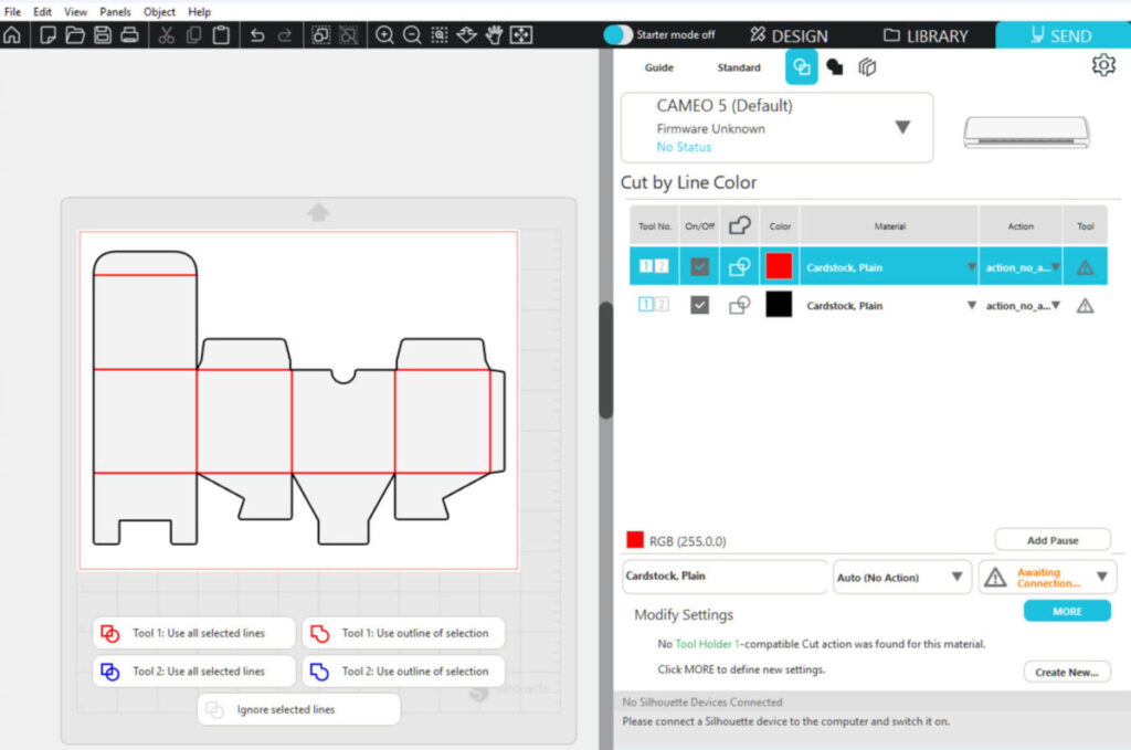How to cut box SVG templates with Cricut