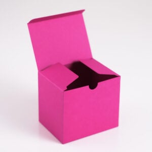 Slit Lock Top Box 2-Panel Custom Template Maker | SVG DXF PDF PNG