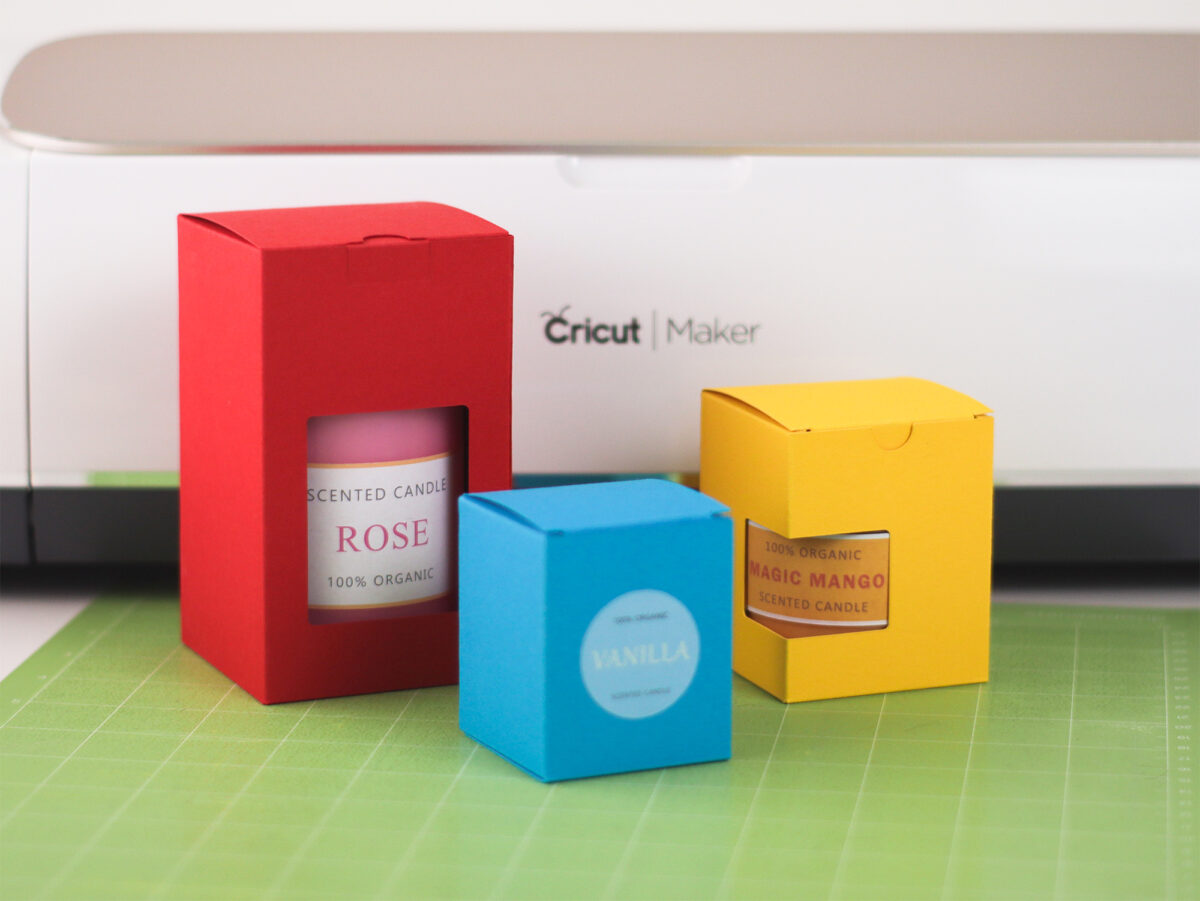 Make a Custom Size Candle Box Template