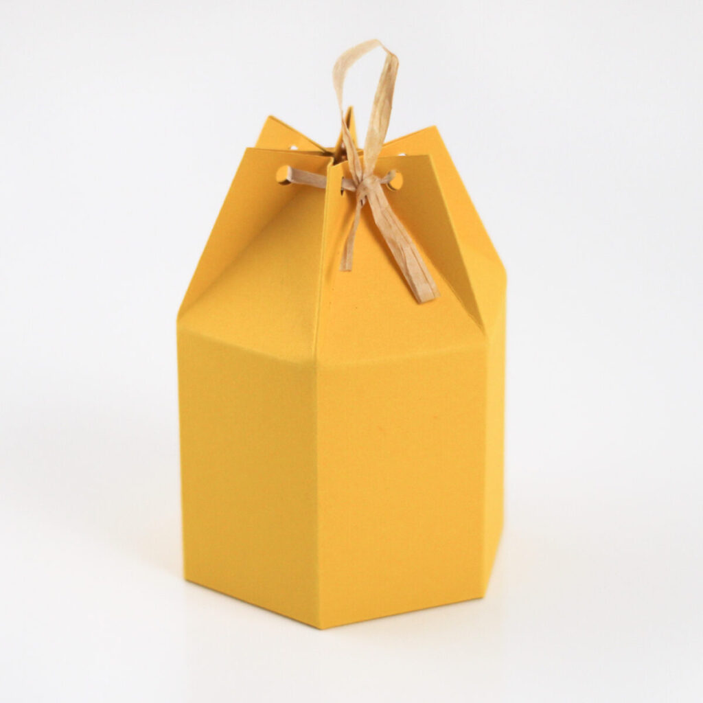 Lantern Hexagon Box Template – Custom Size Generator | SVG DXF PDF PNG