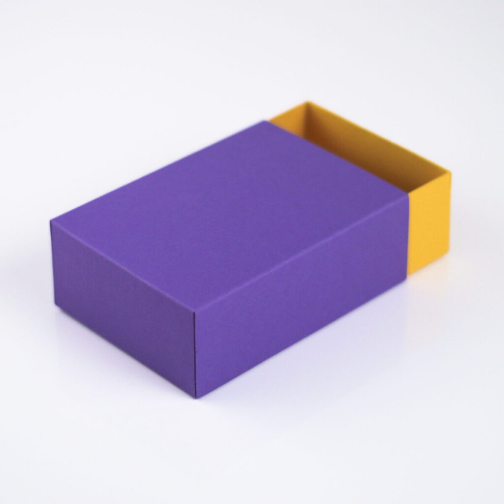 Closed End Drawer Box Template – Custom Size Generator | SVG DXF PDF PNG