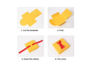 Bow-Tie Folder Box - How to Assemble