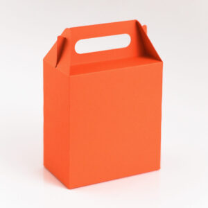 Box with Handle 2-Panel Custom Template Maker | SVG DXF PDF PNG