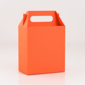 Box with Handle 2-Panel Custom Template Maker | SVG DXF PDF PNG