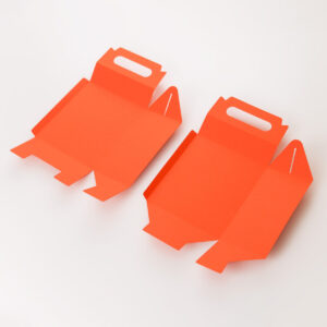 Box with Handle 2-Panel Custom Template Maker | SVG DXF PDF PNG