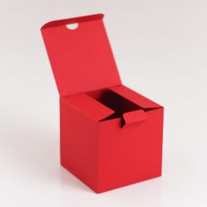 Front Tuck Lock Box 2-Panel Custom Template Maker | SVG DXF PDF PNG