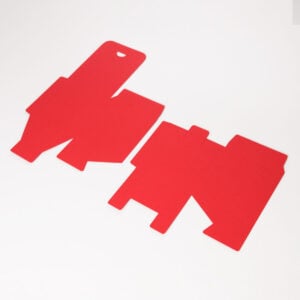 Front Tuck Lock Box 2-Panel Custom Template Maker | SVG DXF PDF PNG