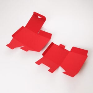 Front Tuck Lock Box 2-Panel Custom Template Maker | SVG DXF PDF PNG