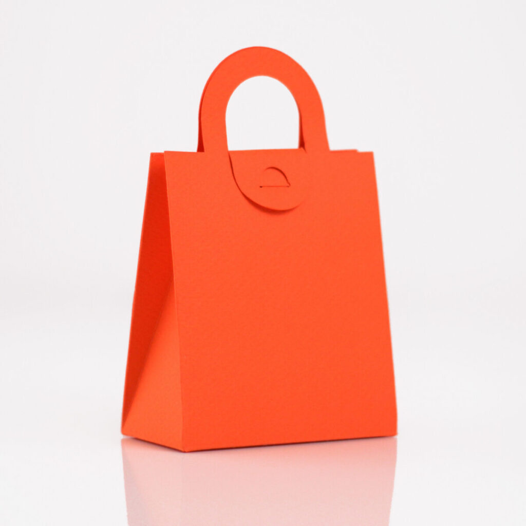 Bag with Arched Handle Custom Template Maker | SVG DXF PDF PNG