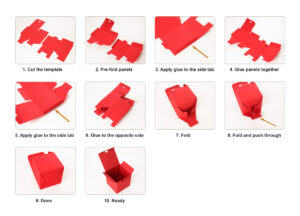 Front Tuck Lock Box How to Assemble