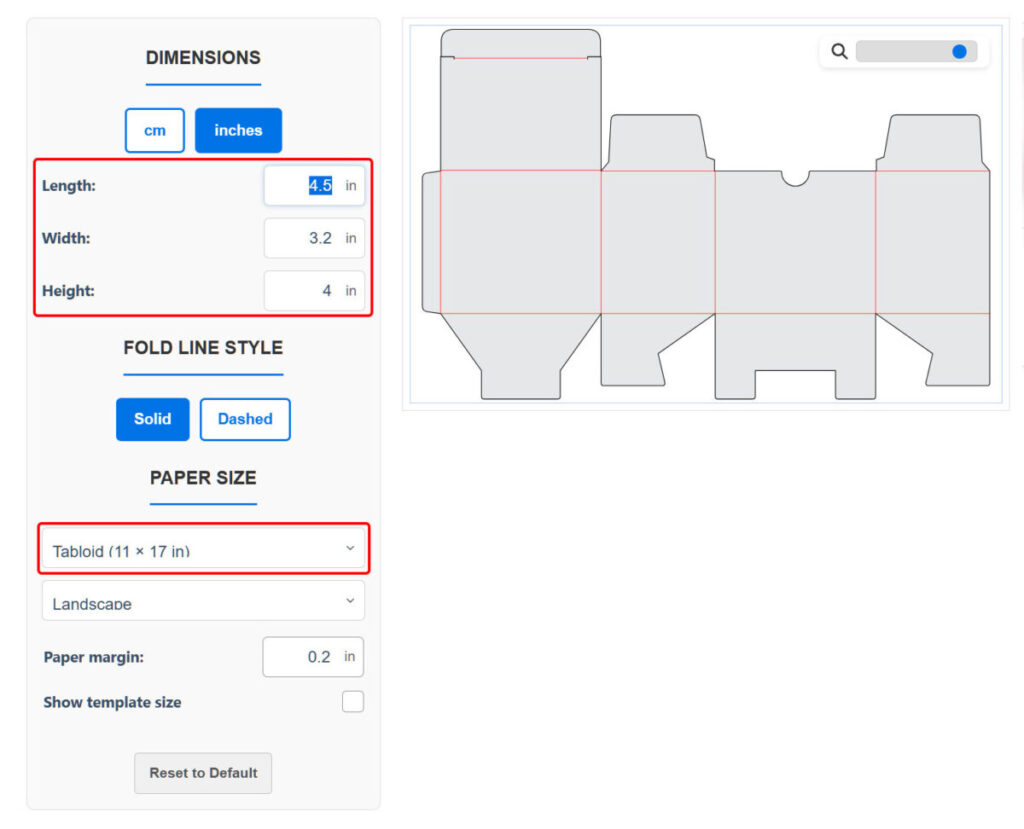 How to Make Bigger Boxes – Adjust Template Size | SVG DXF PDF PNG