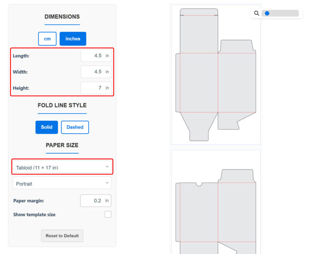 How to Make Bigger Boxes – Adjust Template Size | SVG DXF PDF PNG