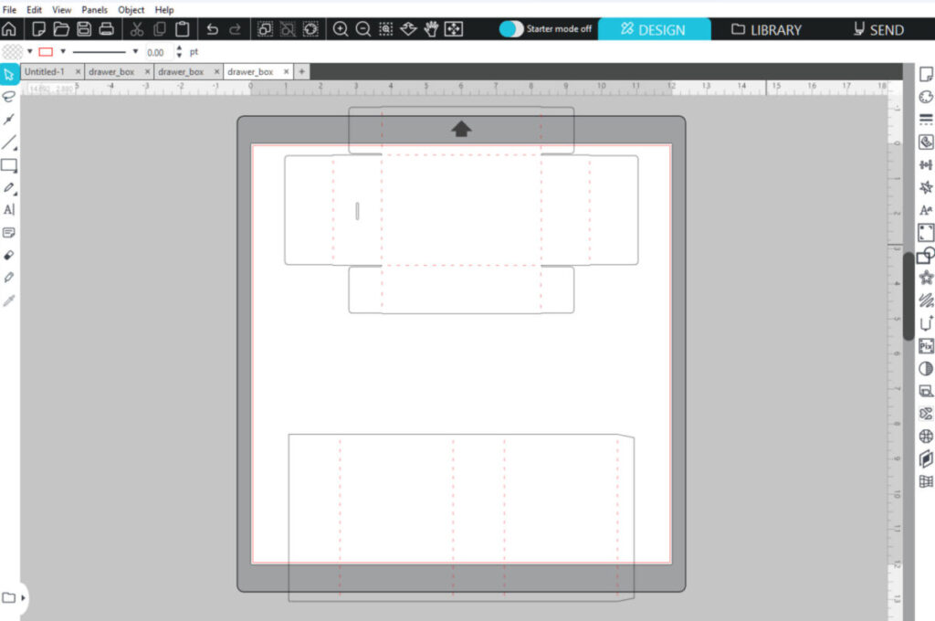 How to cut box SVG templates with Cricut