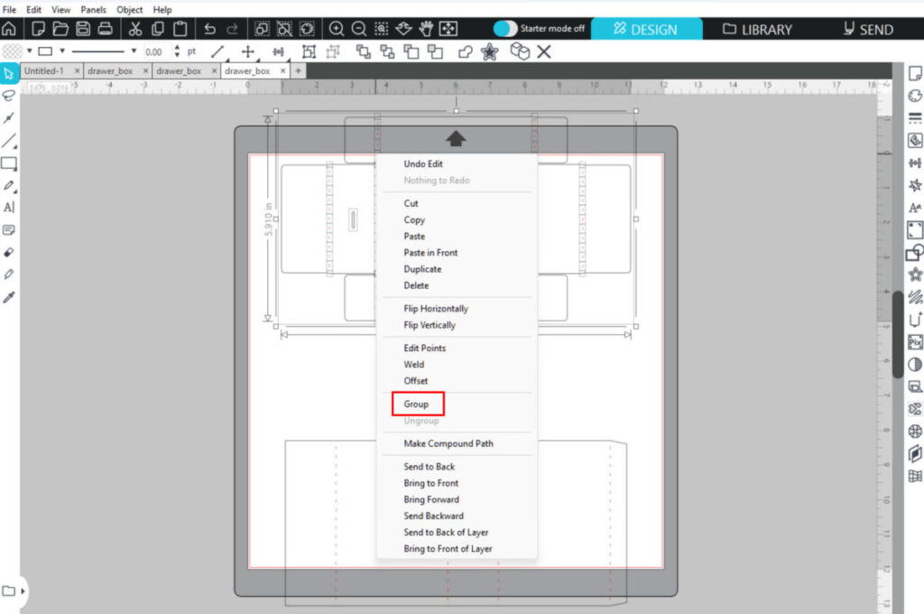 How to cut box SVG templates with Cricut
