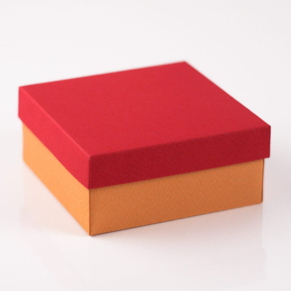 Sturdy Box with Lid Custom Size Template Maker | SVG DXF PDF PNG