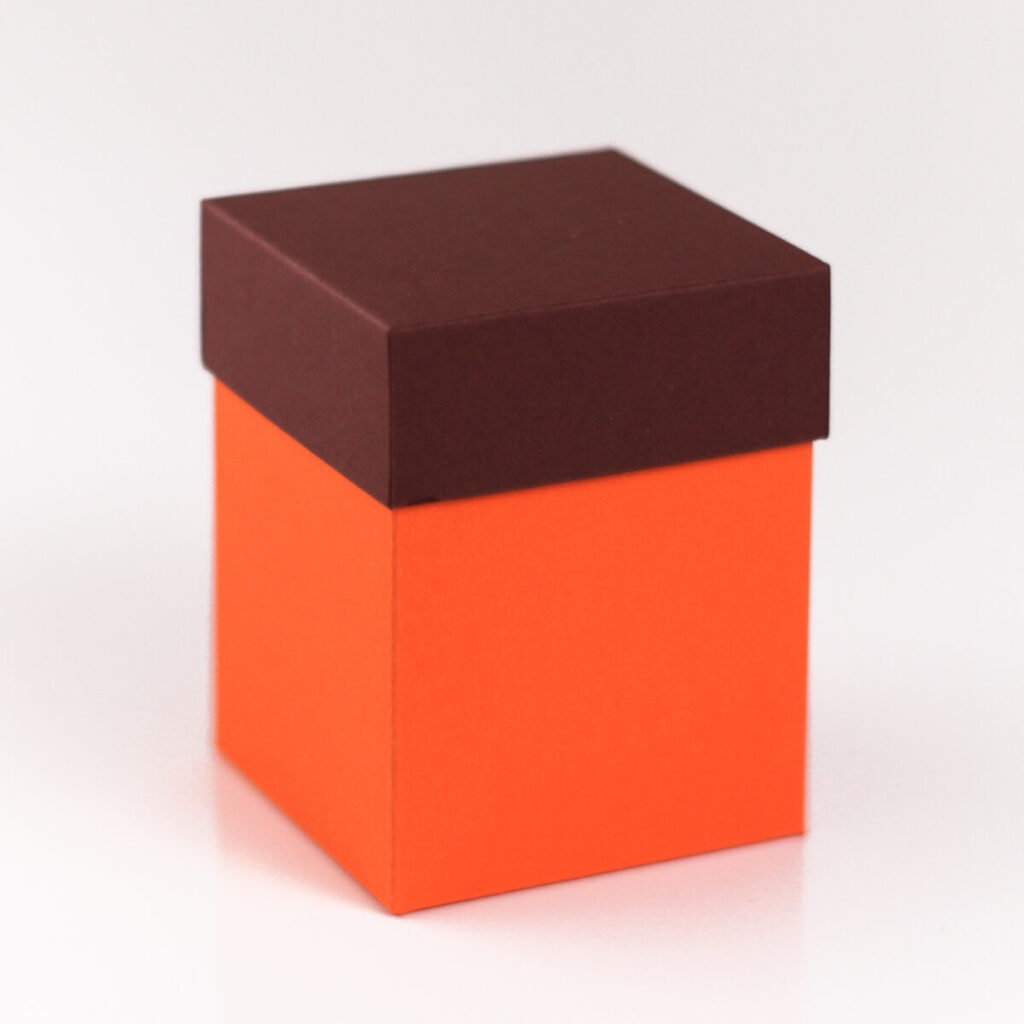 Tall Box with Lid Custom Size Template Maker | SVG DXF PDF PNG