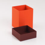 Tall Box with Lid Custom Size Template Maker | SVG DXF PDF PNG