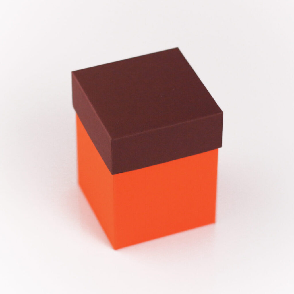 Tall Box with Lid Custom Size Template Maker | SVG DXF PDF PNG