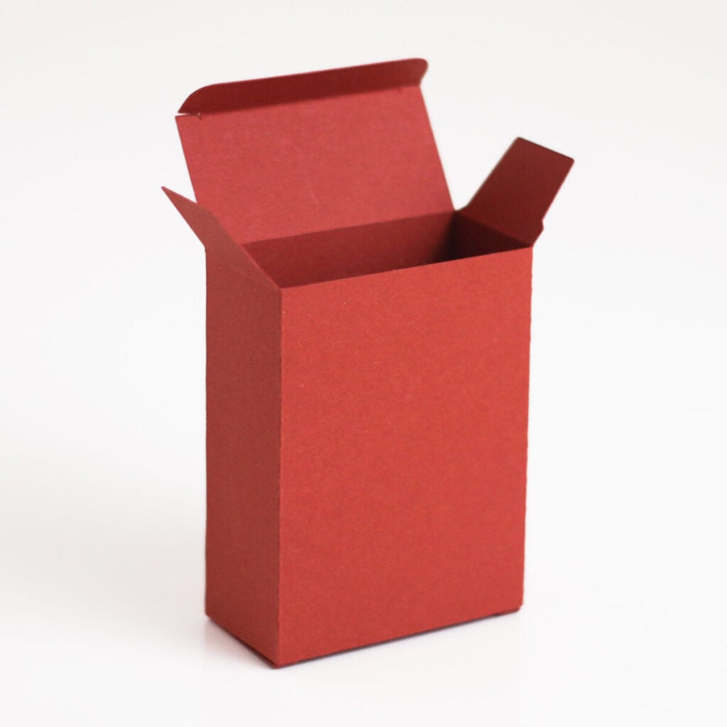 Tuck End Box (Front Slit Lock) Template – Custom Size Generator | SVG DXF PDF PNG