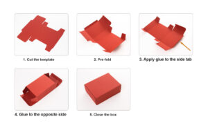 Tuck End Box (Front Slit Lock) Template – Custom Size Generator | SVG DXF PDF PNG